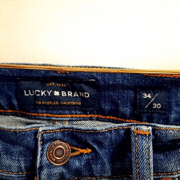 Lucky brand | Blue Denim Jeans heritage slim short W34 L30 - Picture 10 of 11